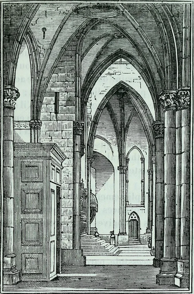 An illustration from Histoire & description pittoresque de la Cathedrale de Metz, des eglises adjacentes et collegiales, 1843, leaf 11