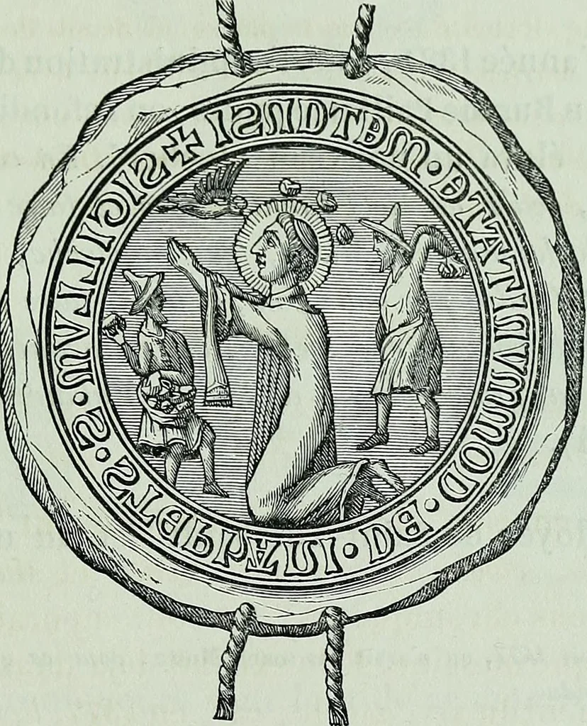 An illustration from Histoire & description pittoresque de la Cathedrale de Metz, des eglises adjacentes et collegiales, 1843, leaf 237