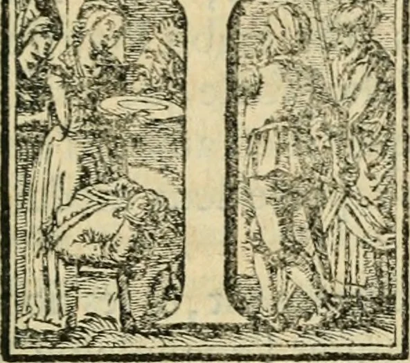 An illustration from Histoire des empereurs, et des autres princes qui ont regné durant les six premiers siècles de l'église, de leurs guerres contre les Juifs, des écrivains profanes, & des personnes les plus illustrés de leur temps Justifiée par les citations des auteurs originaux; avec des notes pour éclaircir les principales difficultés de l'histoire, 1700, leaf 208