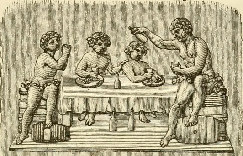 An illustration from Histoire des enseignes de Paris. Revue et publiée par le Bibliophile Jacob [pseud.] avec un appendice par J. Cousin.., 1884, leaf 106