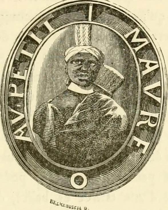 An illustration from Histoire des enseignes de Paris. Revue et publiée par le Bibliophile Jacob [pseud.] avec un appendice par J. Cousin.., 1884, leaf 164