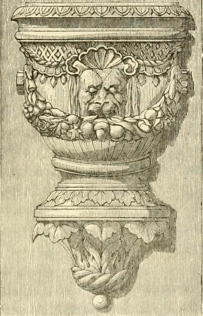 An illustration from Histoire des enseignes de Paris. Revue et publiée par le Bibliophile Jacob [pseud.] avec un appendice par J. Cousin.., 1884, leaf 180
