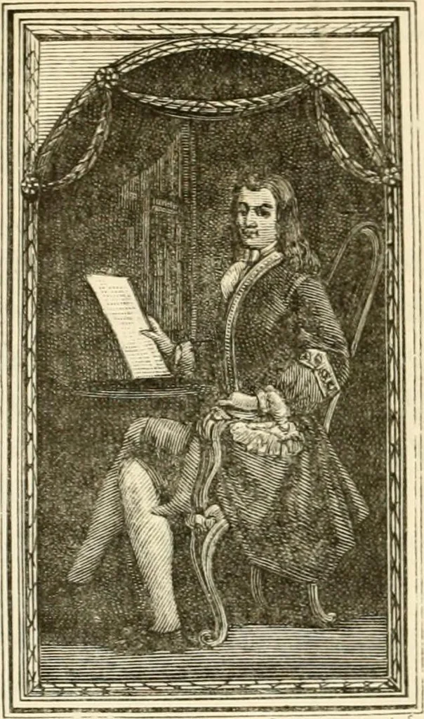 An illustration from Histoire des enseignes de Paris. Revue et publiée par le Bibliophile Jacob [pseud.] avec un appendice par J. Cousin.., 1884, leaf 429
