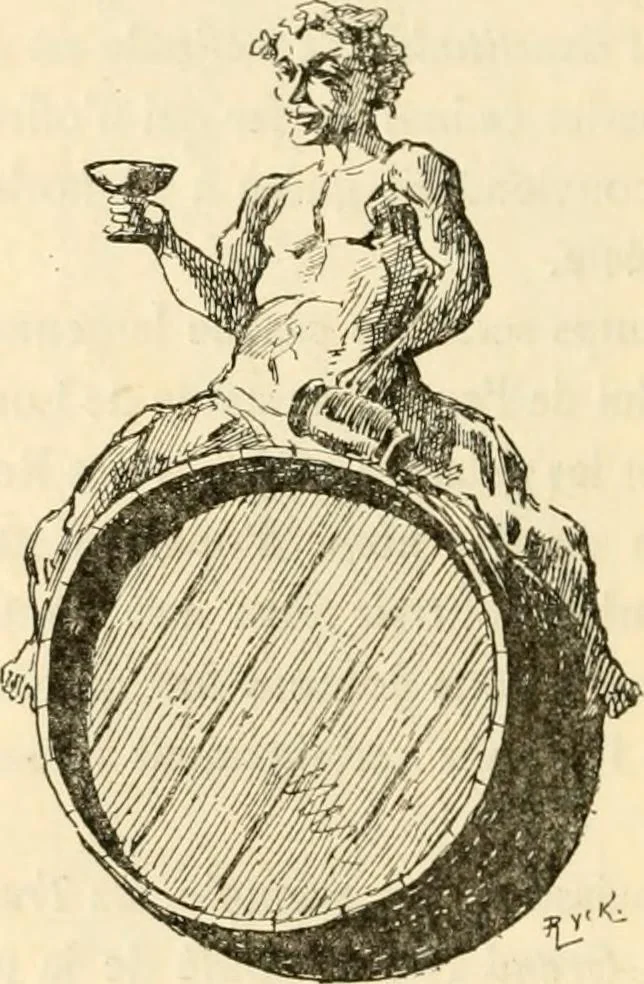 An illustration from Histoire des enseignes de Paris. Revue et publiée par le Bibliophile Jacob [pseud.] avec un appendice par J. Cousin.., 1884, leaf 471