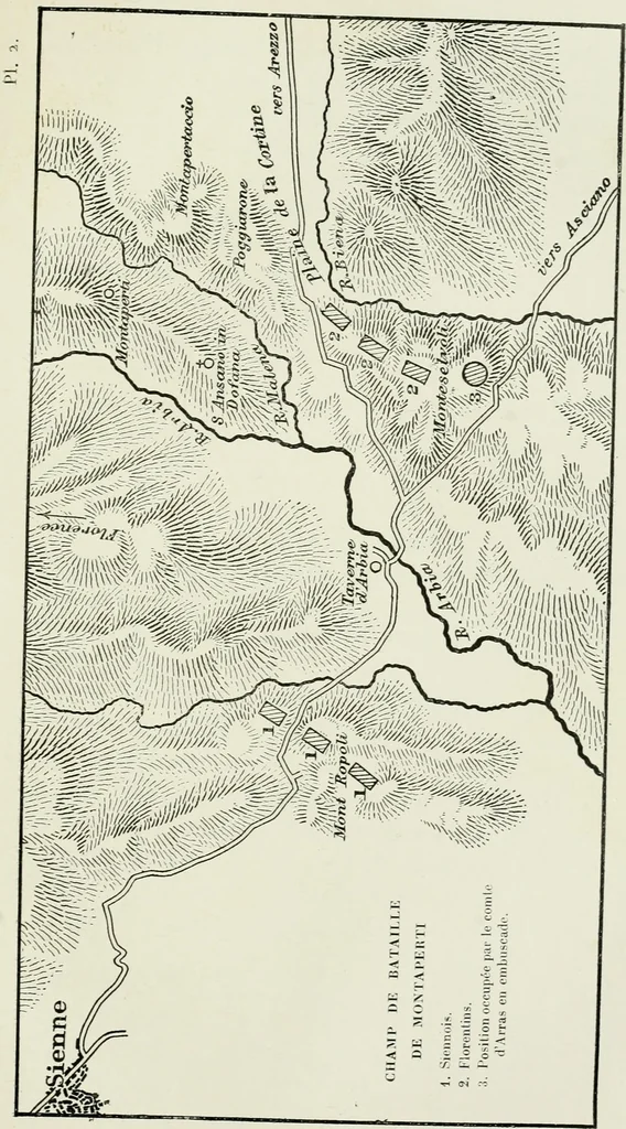 An illustration from Histoire de Sienne, 1914, leaf 103