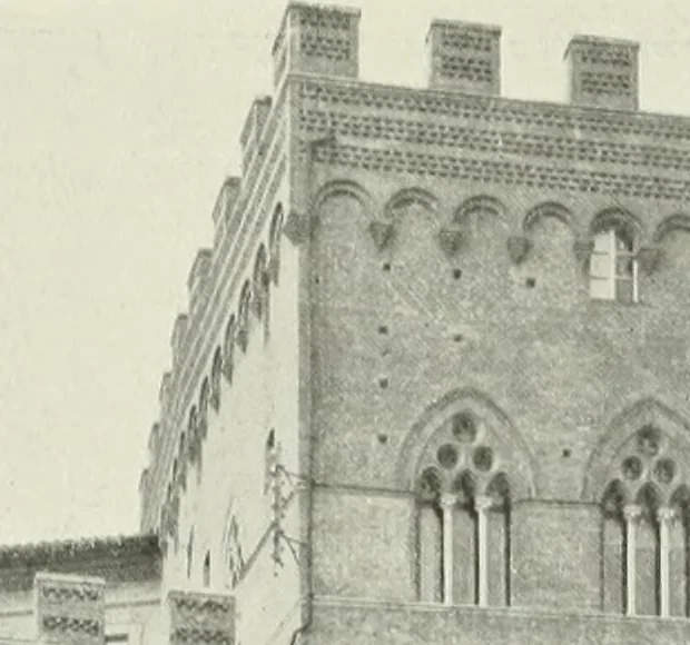 An illustration from Histoire de Sienne, 1914, leaf 165