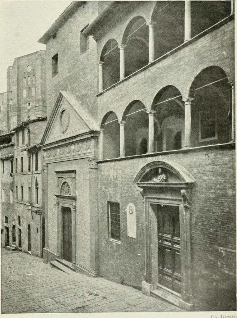 An illustration from Histoire de Sienne, 1914, leaf 193
