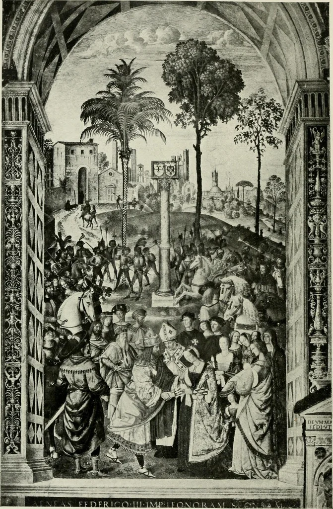 An illustration from Histoire de Sienne, 1914, leaf 218