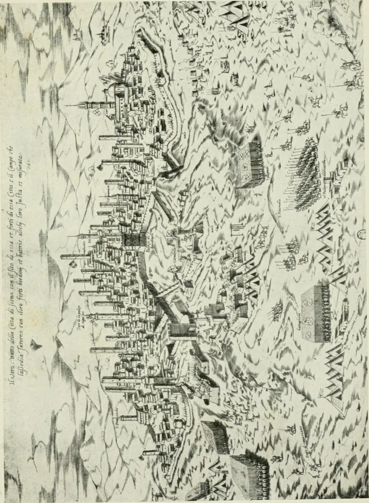 An illustration from Histoire de Sienne, 1914, leaf 283