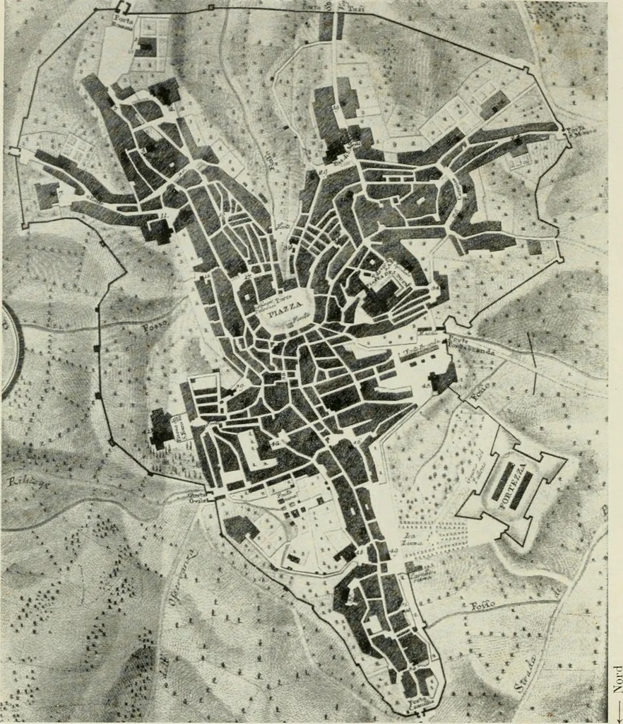 An illustration from Histoire de Sienne, 1914, leaf 284