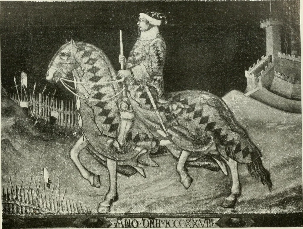 An illustration from Histoire de Sienne, 1914, leaf 118