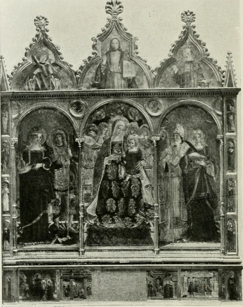 An illustration from Histoire de Sienne, 1914, leaf 166