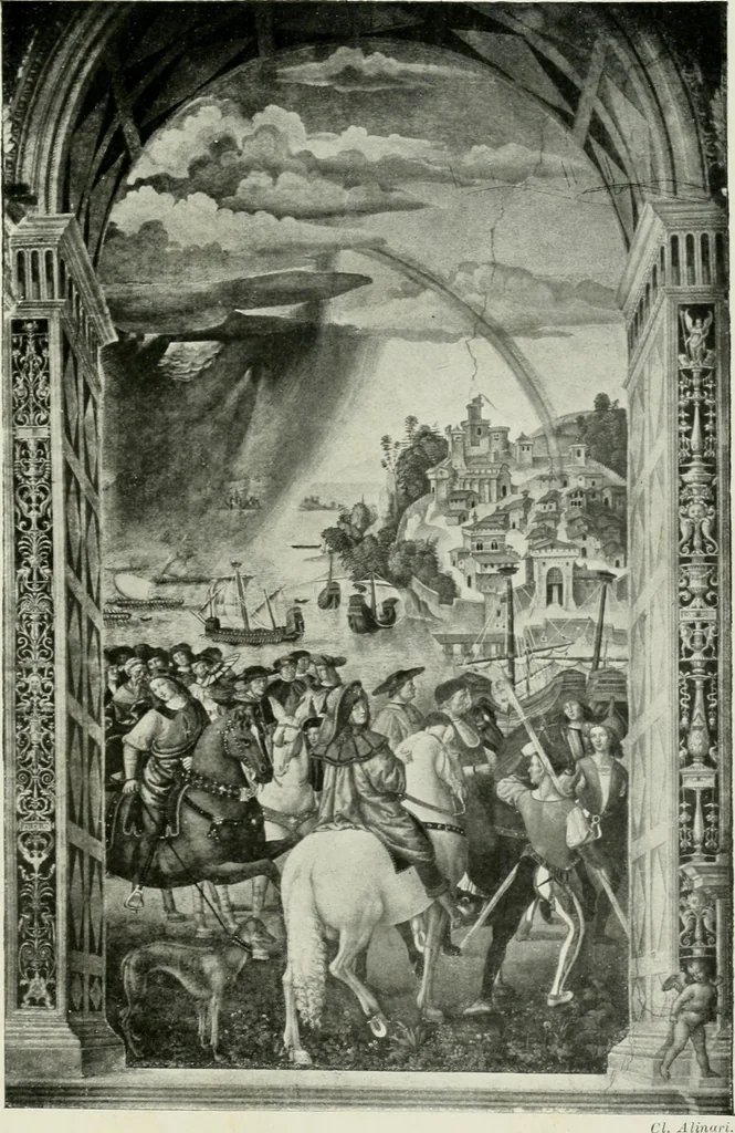 An illustration from Histoire de Sienne, 1914, leaf 181