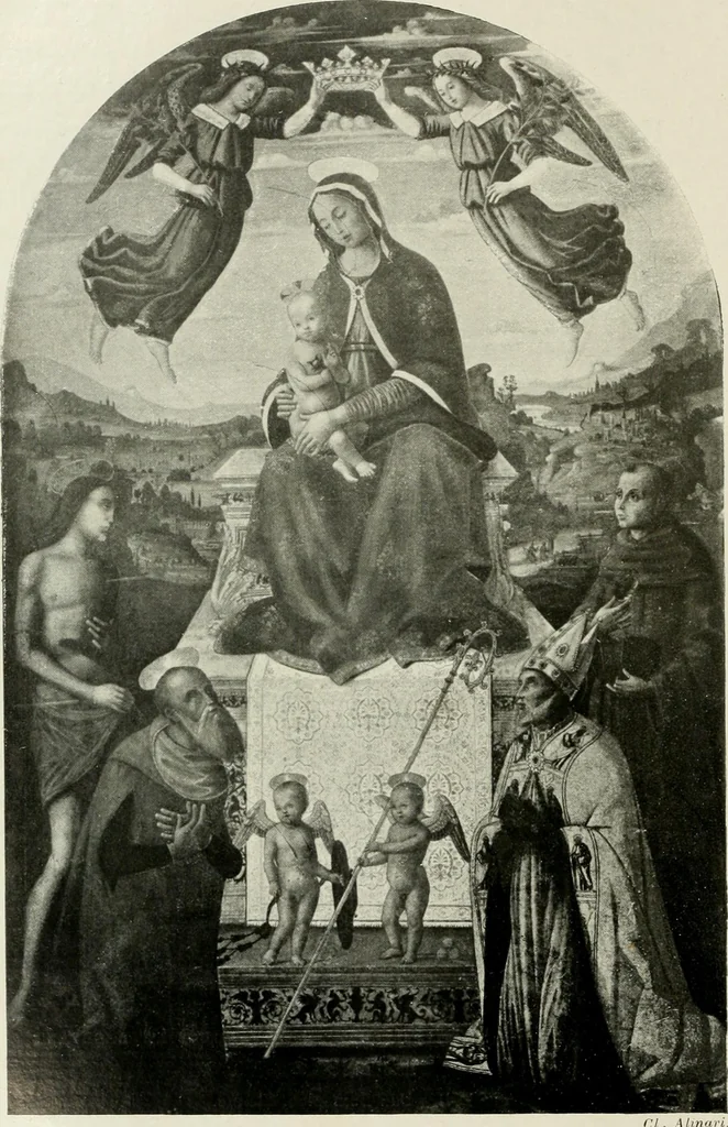 An illustration from Histoire de Sienne, 1914, leaf 188