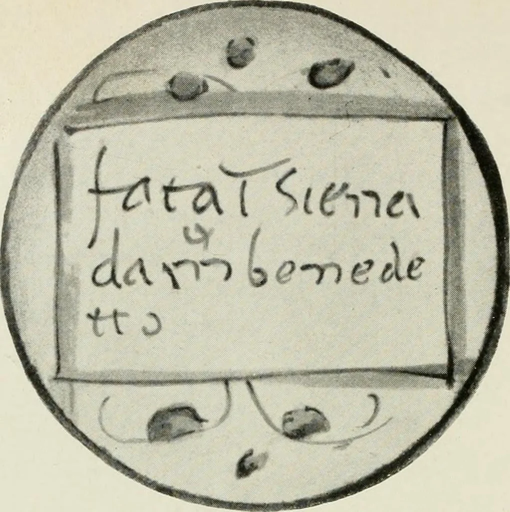 An illustration from Histoire de Sienne, 1914, leaf 222