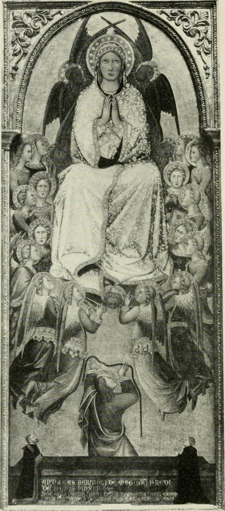 An illustration from Histoire de Sienne, 1914, leaf 266
