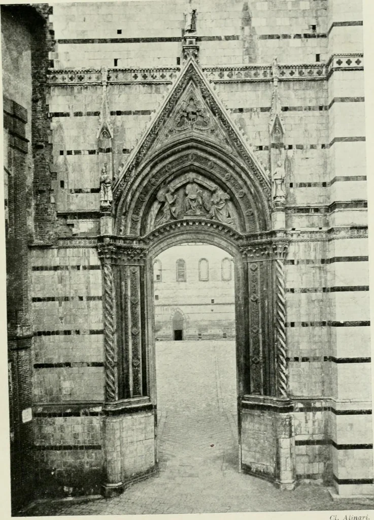 An illustration from Histoire de Sienne, 1914, leaf 27