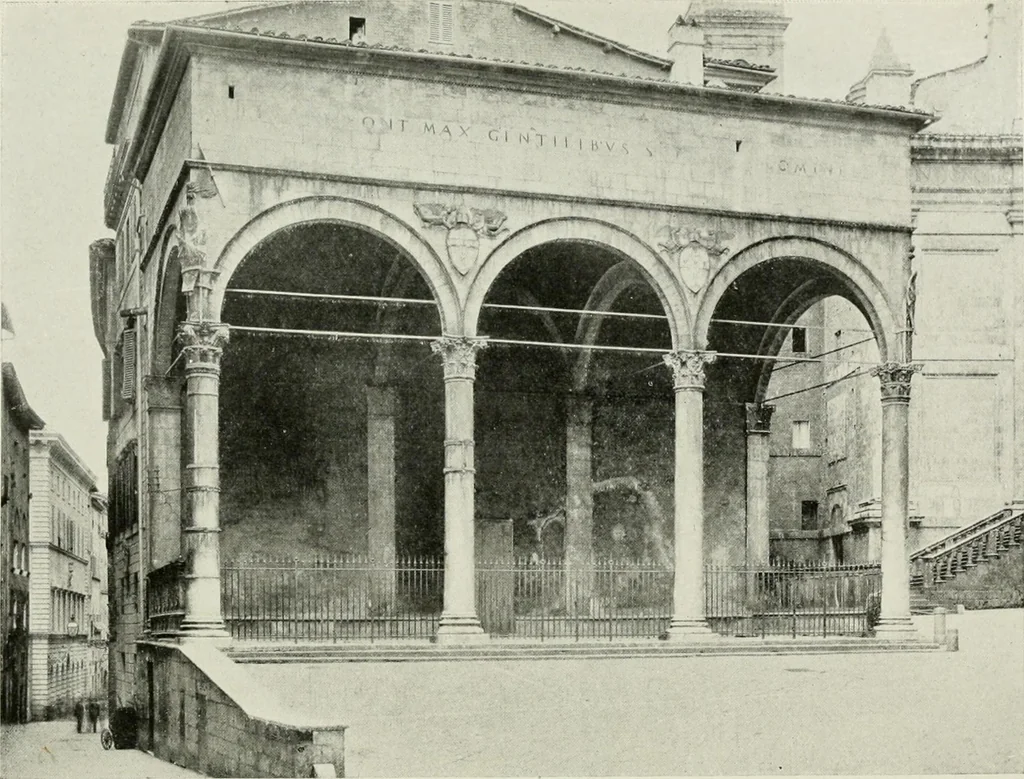 An illustration from Histoire de Sienne, 1914, leaf 40