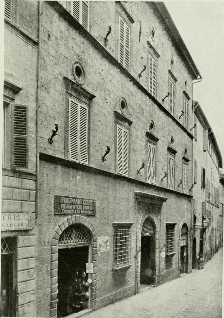 An illustration from Histoire de Sienne, 1914, leaf 47