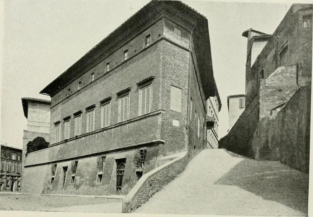 An illustration from Histoire de Sienne, 1914, leaf 48