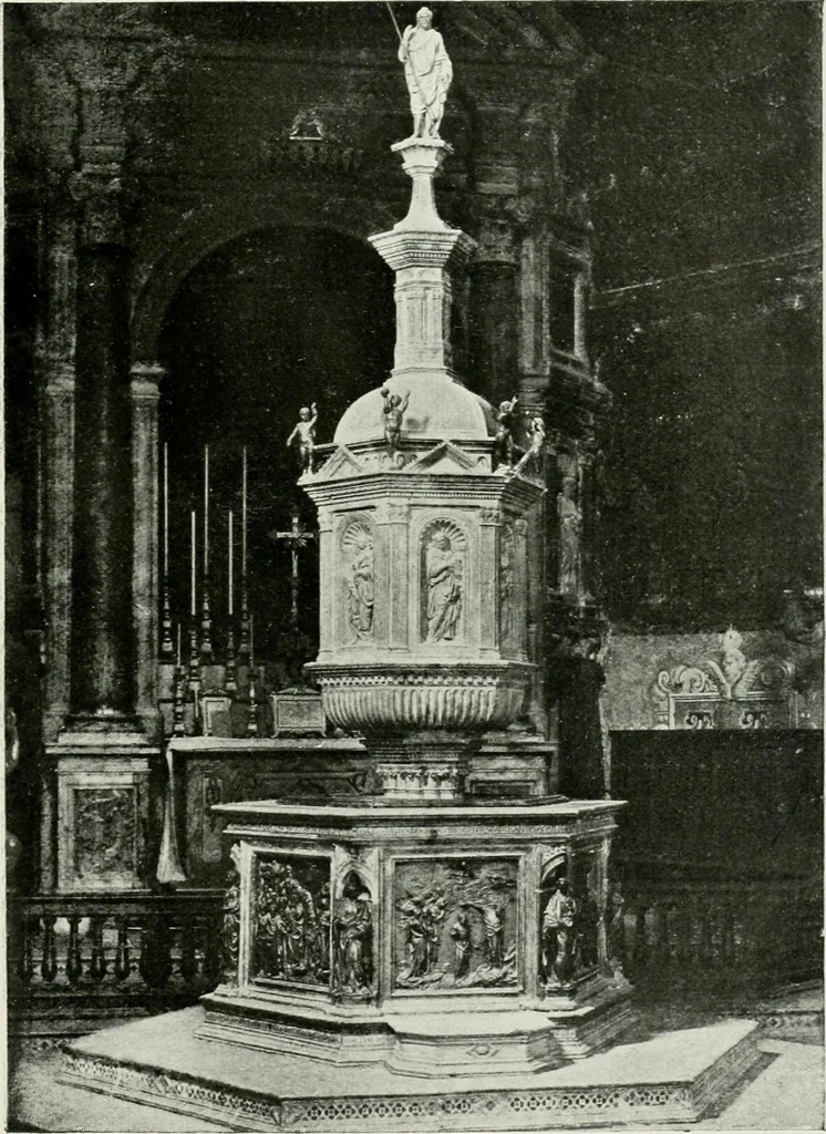 An illustration from Histoire de Sienne, 1914, leaf 77