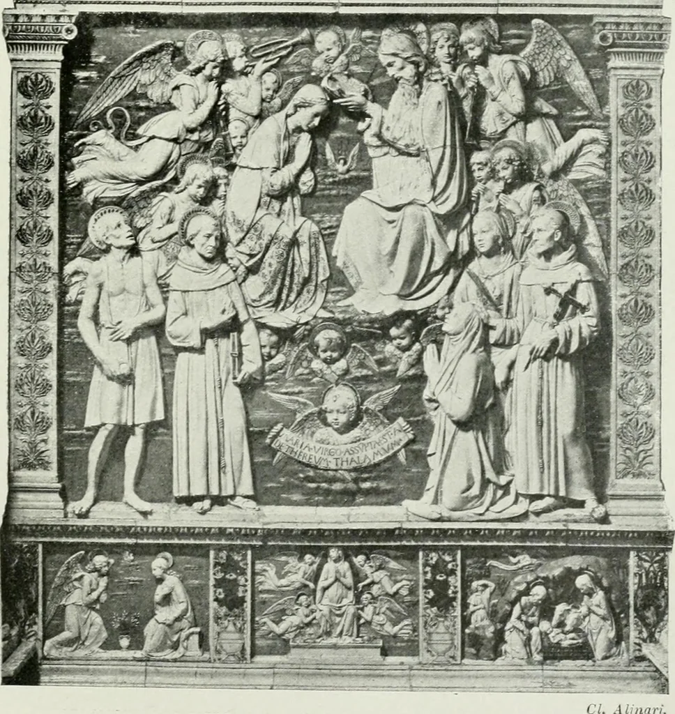An illustration from Histoire de Sienne, 1914, leaf 87