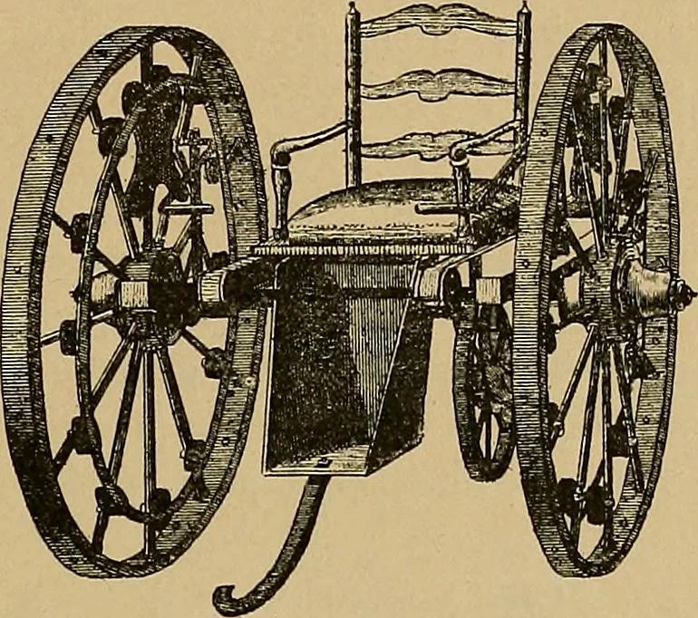 An illustration from Histoire des jouets : ouvrage contenant 250 illustrations dans le texte et 100 gravures hors texte dont 50 planches coloriées à l'aquarelle, 1902, leaf 103