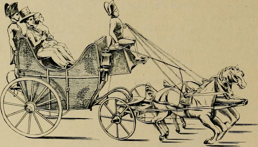 An illustration from Histoire des jouets : ouvrage contenant 250 illustrations dans le texte et 100 gravures hors texte dont 50 planches coloriées à l'aquarelle, 1902, leaf 104