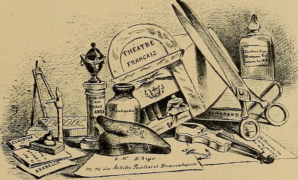 An illustration from Histoire des jouets : ouvrage contenant 250 illustrations dans le texte et 100 gravures hors texte dont 50 planches coloriées à l'aquarelle, 1902, leaf 117