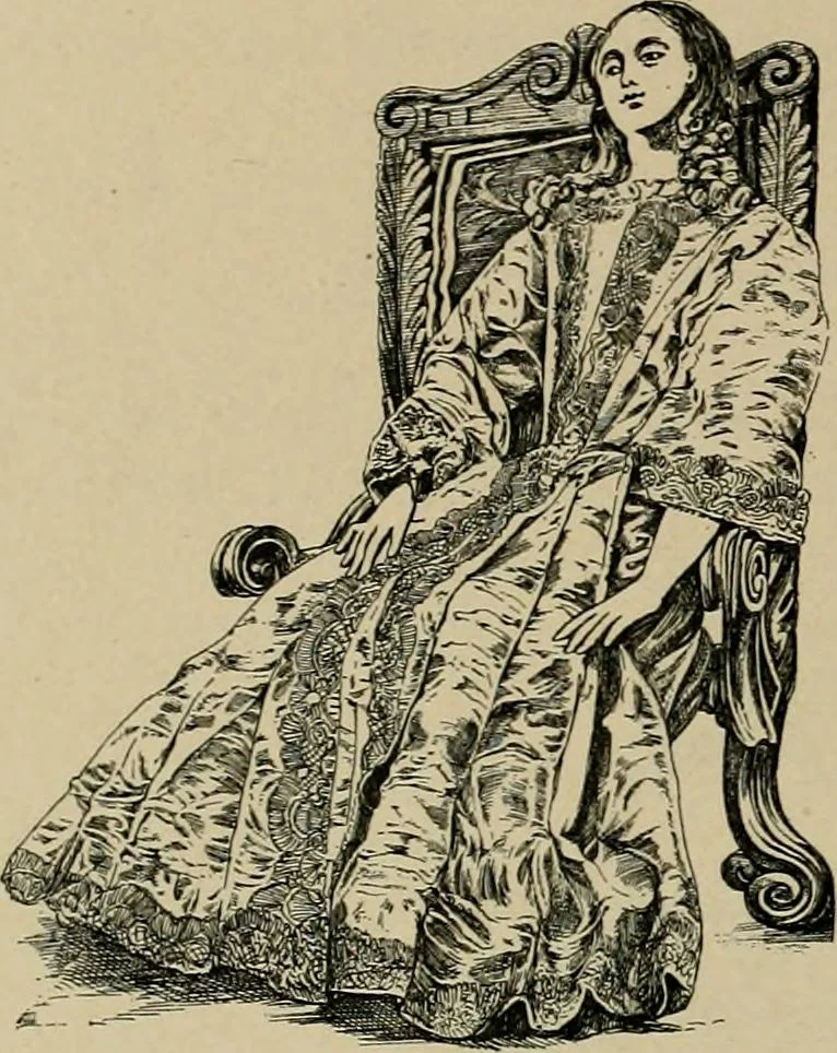 An illustration from Histoire des jouets : ouvrage contenant 250 illustrations dans le texte et 100 gravures hors texte dont 50 planches coloriées à l'aquarelle, 1902, leaf 138