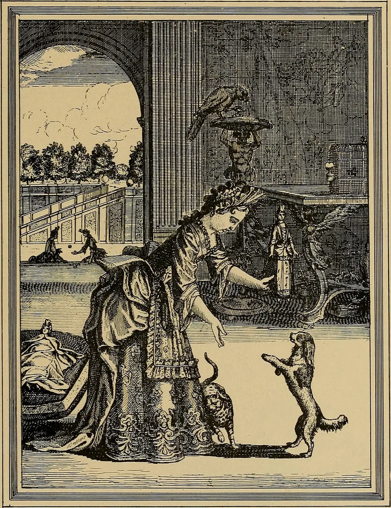 An illustration from Histoire des jouets : ouvrage contenant 250 illustrations dans le texte et 100 gravures hors texte dont 50 planches coloriées à l'aquarelle, 1902, leaf 147