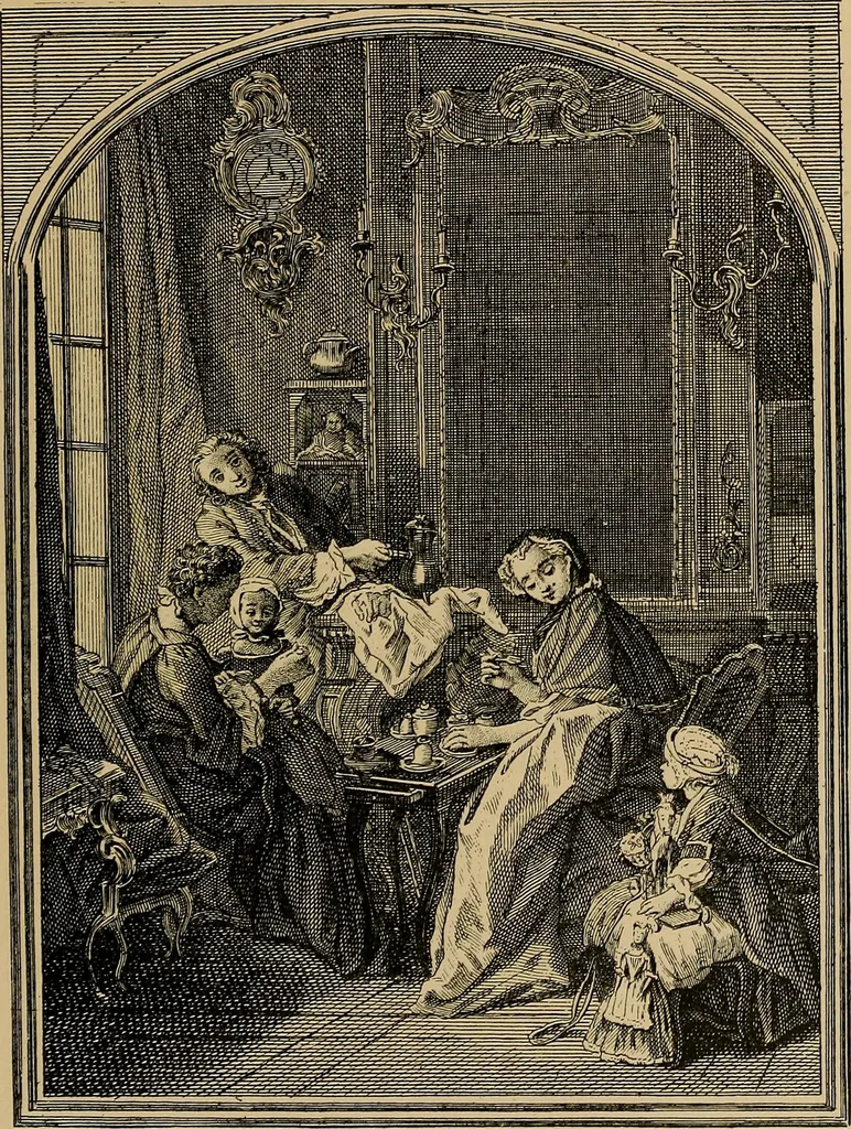 An illustration from Histoire des jouets : ouvrage contenant 250 illustrations dans le texte et 100 gravures hors texte dont 50 planches coloriées à l'aquarelle, 1902, leaf 153