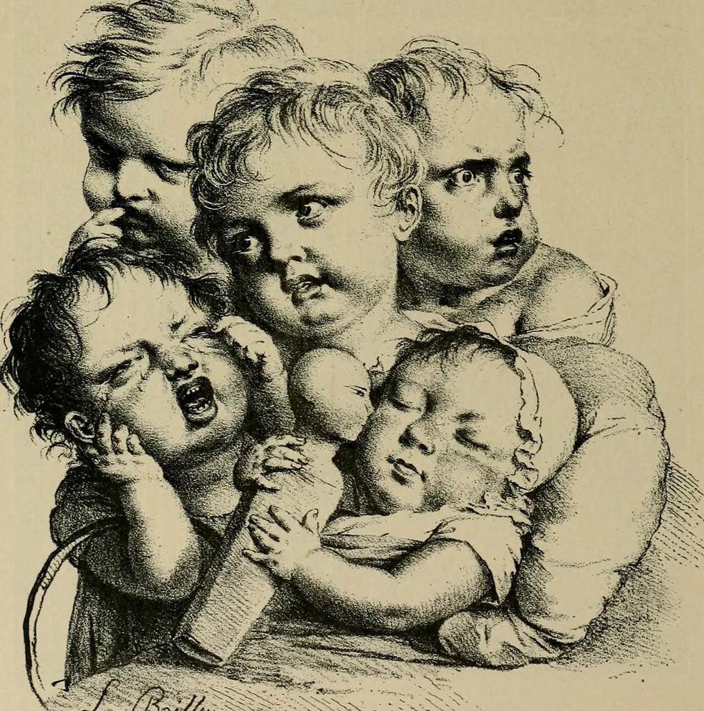 An illustration from Histoire des jouets : ouvrage contenant 250 illustrations dans le texte et 100 gravures hors texte dont 50 planches coloriées à l'aquarelle, 1902, leaf 160