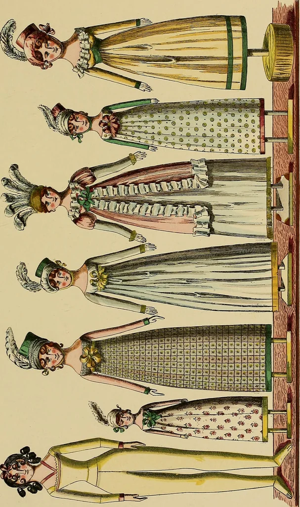 An illustration from Histoire des jouets : ouvrage contenant 250 illustrations dans le texte et 100 gravures hors texte dont 50 planches coloriées à l'aquarelle, 1902, leaf 161