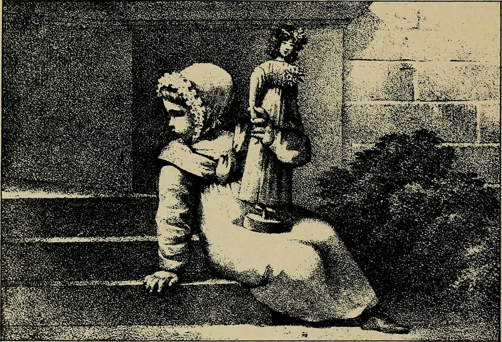 An illustration from Histoire des jouets : ouvrage contenant 250 illustrations dans le texte et 100 gravures hors texte dont 50 planches coloriées à l'aquarelle, 1902, leaf 164