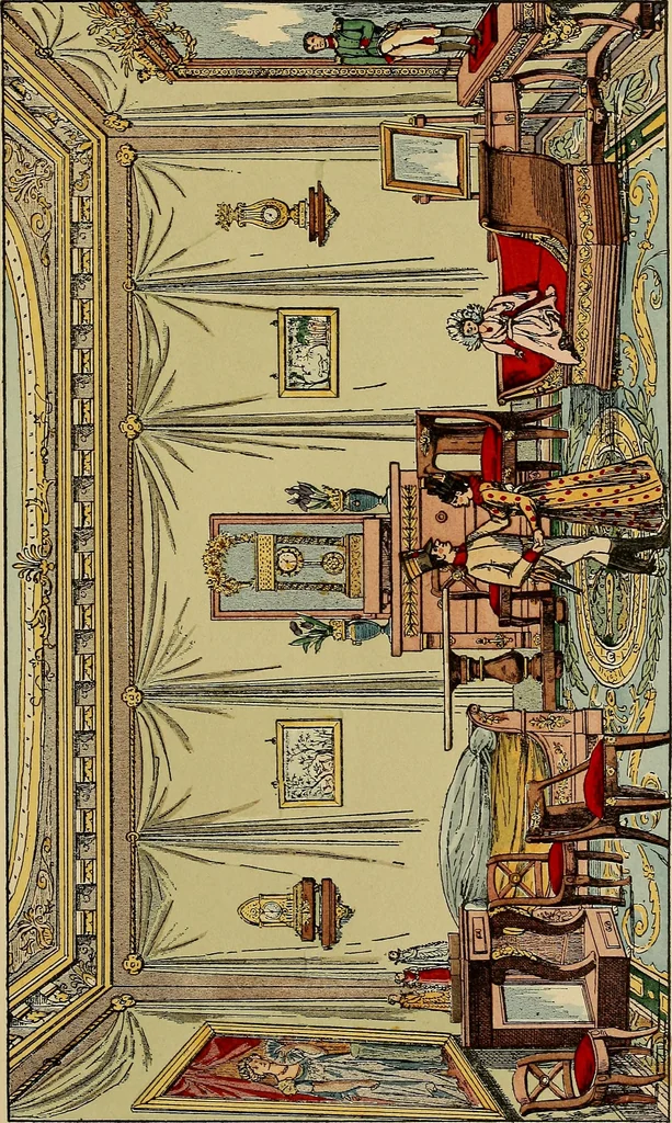 An illustration from Histoire des jouets : ouvrage contenant 250 illustrations dans le texte et 100 gravures hors texte dont 50 planches coloriées à l'aquarelle, 1902, leaf 203