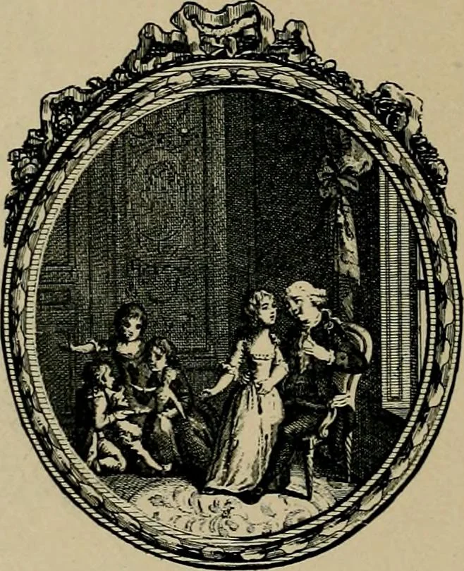 An illustration from Histoire des jouets : ouvrage contenant 250 illustrations dans le texte et 100 gravures hors texte dont 50 planches coloriées à l'aquarelle, 1902, leaf 206