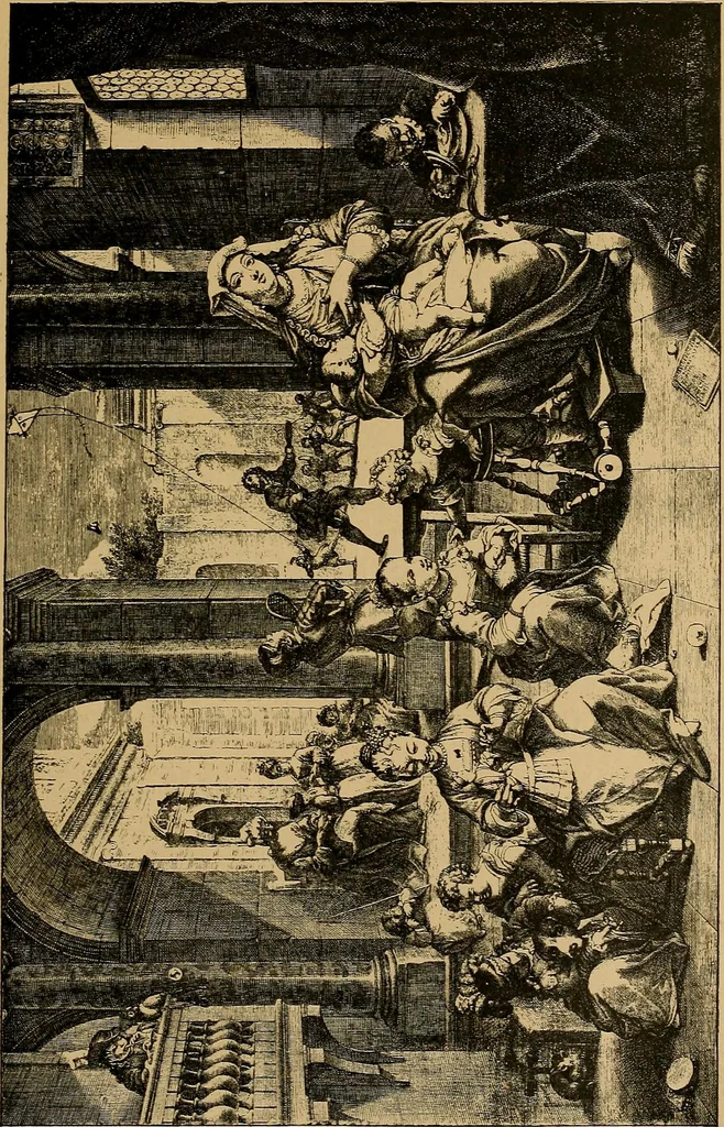 An illustration from Histoire des jouets : ouvrage contenant 250 illustrations dans le texte et 100 gravures hors texte dont 50 planches coloriées à l'aquarelle, 1902, leaf 21