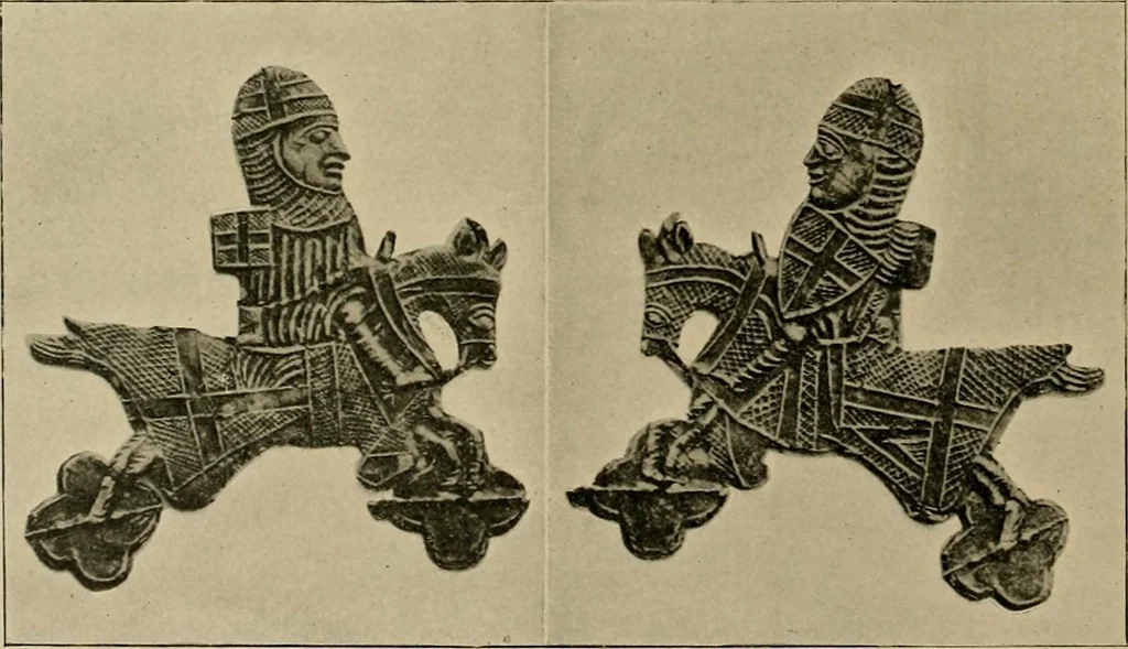 An illustration from Histoire des jouets : ouvrage contenant 250 illustrations dans le texte et 100 gravures hors texte dont 50 planches coloriées à l'aquarelle, 1902, leaf 238