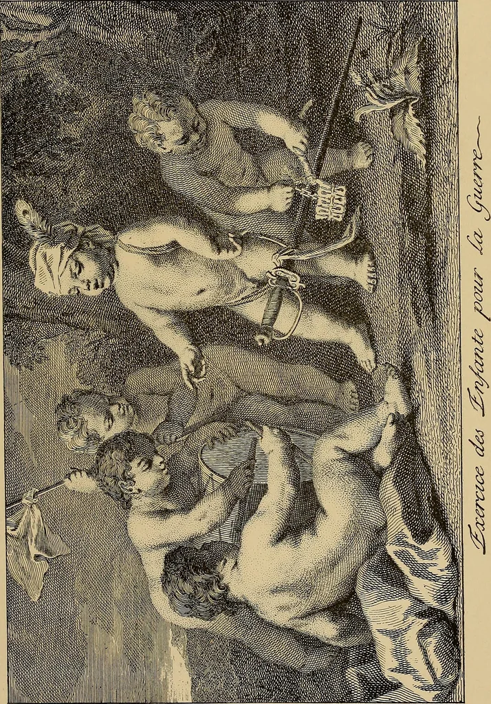 An illustration from Histoire des jouets : ouvrage contenant 250 illustrations dans le texte et 100 gravures hors texte dont 50 planches coloriées à l'aquarelle, 1902, leaf 239