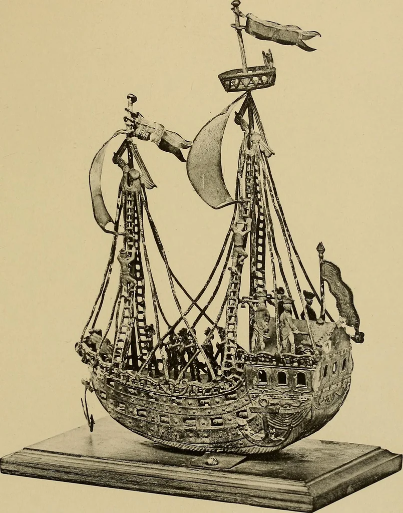 An illustration from Histoire des jouets : ouvrage contenant 250 illustrations dans le texte et 100 gravures hors texte dont 50 planches coloriées à l'aquarelle, 1902, leaf 269