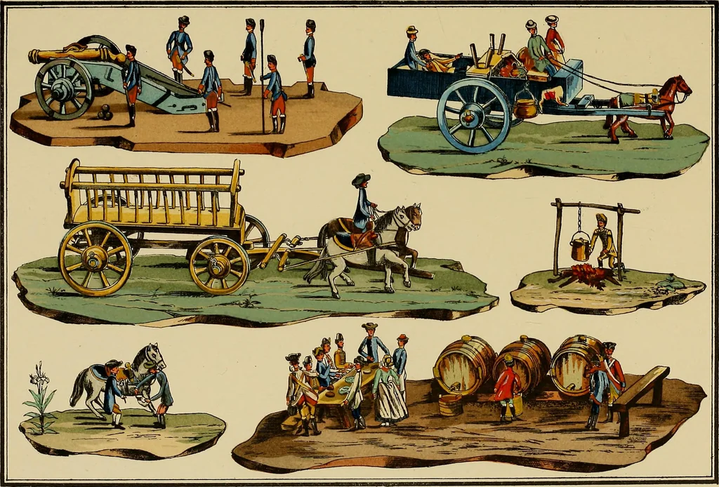 An illustration from Histoire des jouets : ouvrage contenant 250 illustrations dans le texte et 100 gravures hors texte dont 50 planches coloriées à l'aquarelle, 1902, leaf 273