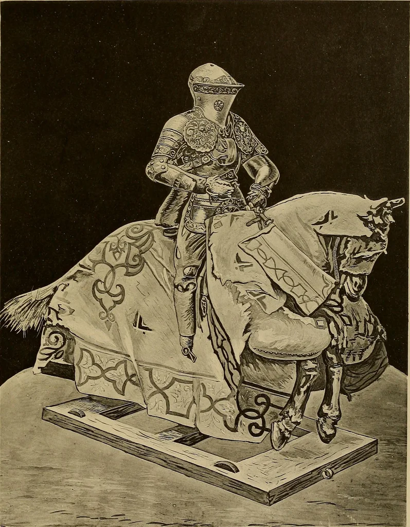 An illustration from Histoire des jouets : ouvrage contenant 250 illustrations dans le texte et 100 gravures hors texte dont 50 planches coloriées à l'aquarelle, 1902, leaf 297