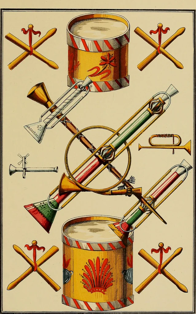 An illustration from Histoire des jouets : ouvrage contenant 250 illustrations dans le texte et 100 gravures hors texte dont 50 planches coloriées à l'aquarelle, 1902, leaf 309