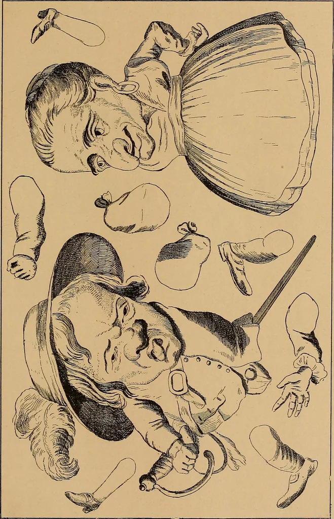 An illustration from Histoire des jouets : ouvrage contenant 250 illustrations dans le texte et 100 gravures hors texte dont 50 planches coloriées à l'aquarelle, 1902, leaf 317