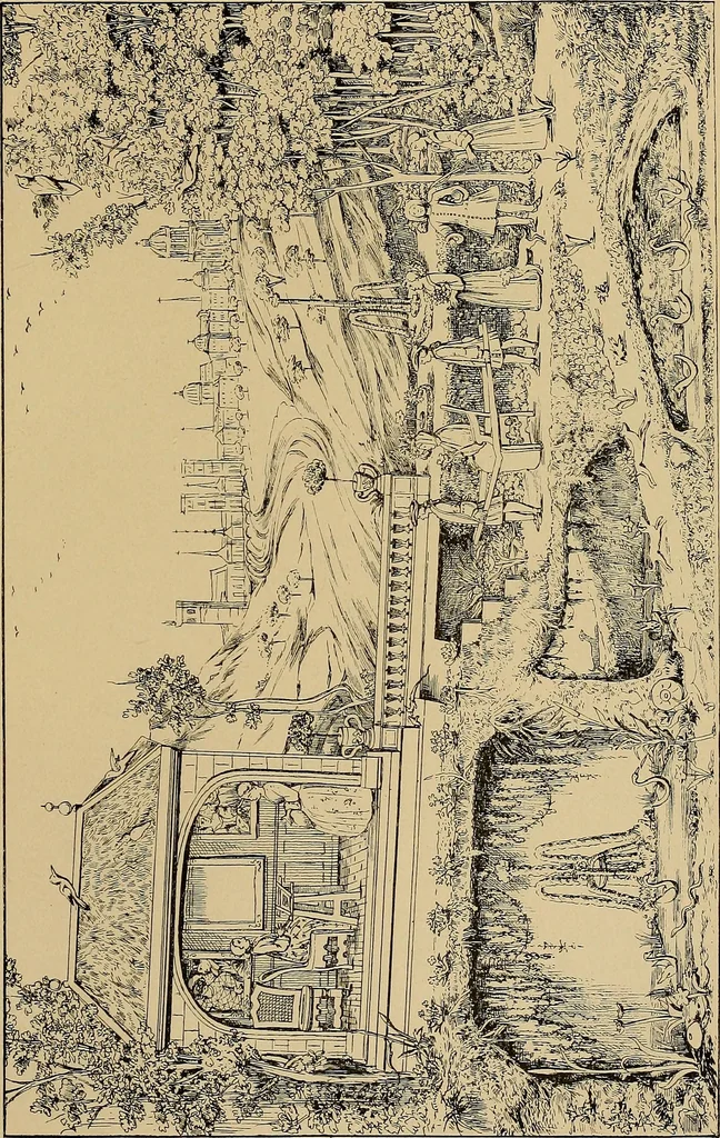 An illustration from Histoire des jouets : ouvrage contenant 250 illustrations dans le texte et 100 gravures hors texte dont 50 planches coloriées à l'aquarelle, 1902, leaf 331