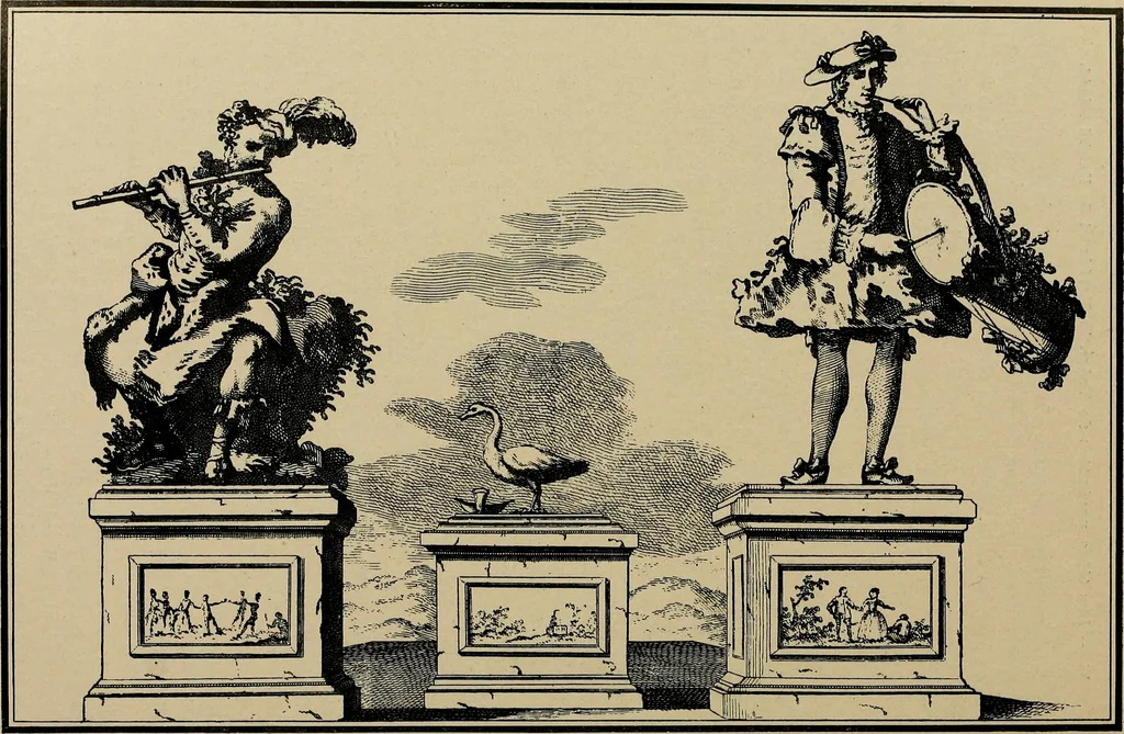 An illustration from Histoire des jouets : ouvrage contenant 250 illustrations dans le texte et 100 gravures hors texte dont 50 planches coloriées à l'aquarelle, 1902, leaf 334
