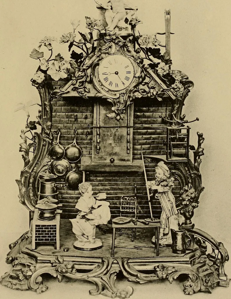 An illustration from Histoire des jouets : ouvrage contenant 250 illustrations dans le texte et 100 gravures hors texte dont 50 planches coloriées à l'aquarelle, 1902, leaf 339