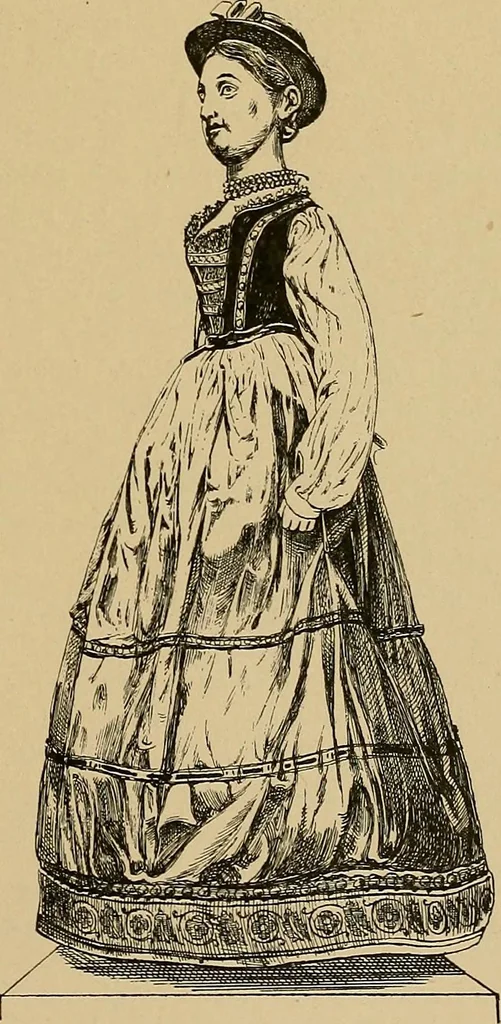 An illustration from Histoire des jouets : ouvrage contenant 250 illustrations dans le texte et 100 gravures hors texte dont 50 planches coloriées à l'aquarelle, 1902, leaf 341