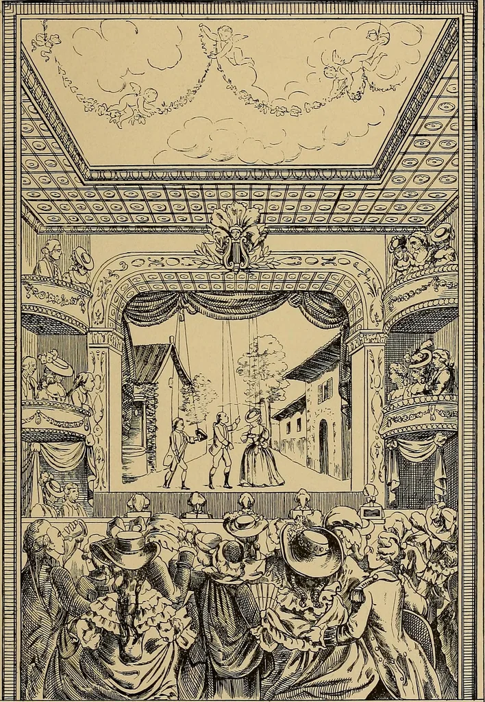 An illustration from Histoire des jouets : ouvrage contenant 250 illustrations dans le texte et 100 gravures hors texte dont 50 planches coloriées à l'aquarelle, 1902, leaf 359